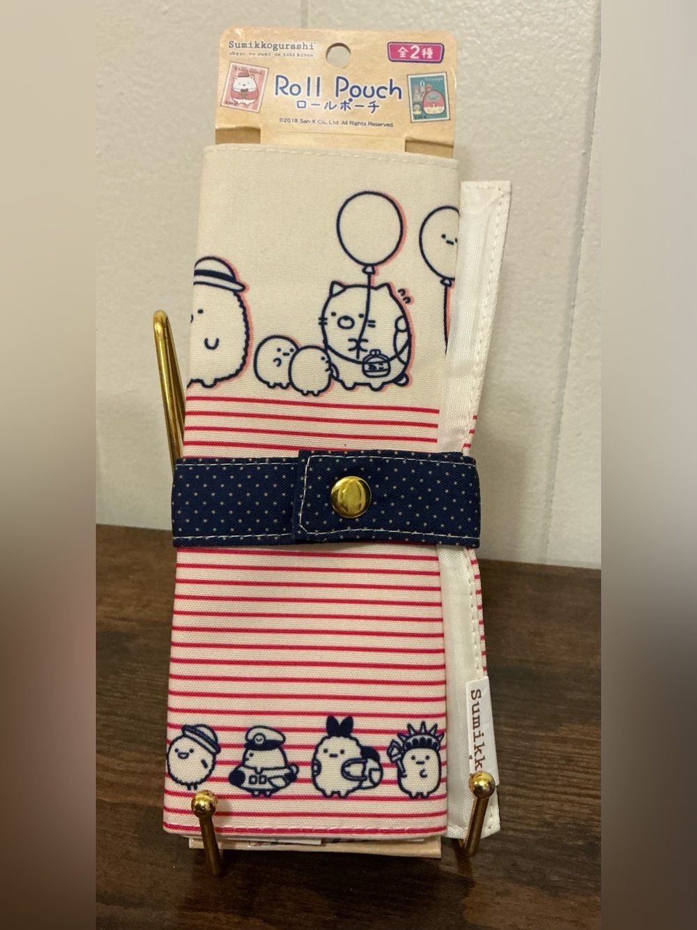 A Rare New San-X 2018 Sumikko Gurashi Roll Pouch